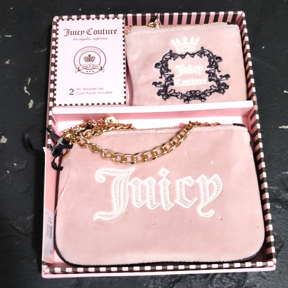 Juicy Couture Wristlet & Coin Purse
